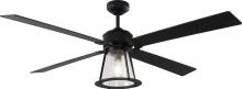 Sound Interiors Items 4RKR60MBKD - Rockland 60" Fan Midnight Black