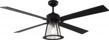  4RKR60MBKD - Rockland 60" Fan Midnight Black