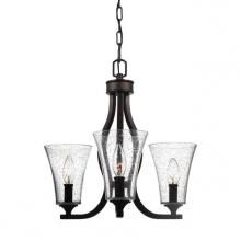  F3111/3ORB - 3 Light Chandelier Oil Rubbed Bronze