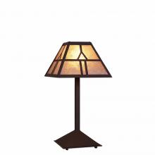  M62473AL-28 - Rocky Mountain Desk Lamp - Westhill - Almond Mica Shade - Dark Bronze Metallic Finish
