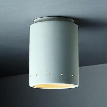 Justice Design Group CER-6105W-BLK-LED-1000 - Flush-Mount