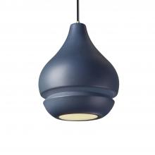 Justice Design Group CER-6400-MID-ABRS-BKCD - Arabesque 1-Light Pendant