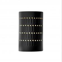 Justice Design Group CER-2285-BKMT - Small Cactus Cylinder - Open Top & Bottom