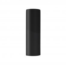 Justice Design Group CER-5405-BKMT - ADA Tube - Open Top & Bottom