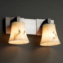 Justice Design Group FAL-8922-15-CROM - Modular 2-Light Bath Bar