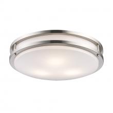 Trans Globe 10362 BN - 3LT FLUSH-E26-LG-ROUND-DOUBLE
