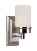 Trans Globe 70331 BN - 1LT-SCONCE-BRUSHED NICKEL-WHIT