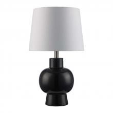 Trans Globe RTL-9112 BK - 1LT TABLE LAMP-BLACK