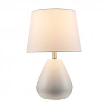 Trans Globe RTL-9113 WH - 1LT TABLE LAMP-TAPERED-WHITE