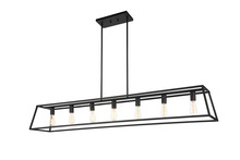 Matteo Lighting C57017RB - Candor Rusty Black Chandelier