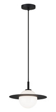 Matteo Lighting C60401BKOP - Saturn Black Pendant