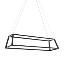 Matteo Lighting C81346MB - Carlington Matte Black Chandelier
