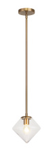 Matteo Lighting C81751AGCL - Novo Aged Gold Brass Chandelier