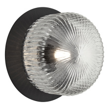 Matteo Lighting S01301MBCL - Knobbel Matte Black Wall Sconce