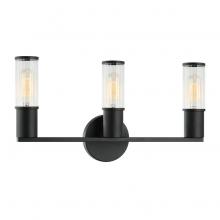 Matteo Lighting S02803MB - Klarice Matte Black Wall Sconce