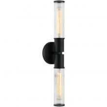 Matteo Lighting S02812MB - Klarice Matte Black Wall Sconce