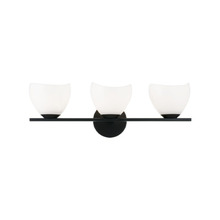 Matteo Lighting S04203BKOP - Uptowne Black Vanity