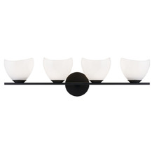 Matteo Lighting S04204BKOP - Uptowne Black Vanity