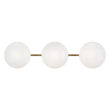 Matteo Lighting S05103AGOP - Pearlesque Aged Gold Brass Wall Sconce