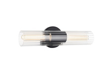Matteo Lighting S05401BK - Odette Black Wall Sconce