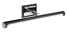 Matteo Lighting S08623OBCH - Lexon Oxidized Black and Chrome Wall Sconce