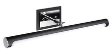 Matteo Lighting S08623OBCH - Lexon Oxidized Black and Chrome Wall Sconce