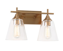 Matteo Lighting S09802AG - Hollis Aged Gold Brass Wall Sconce