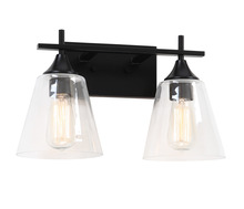 Matteo Lighting S09802BK - Hollis Black Wall Sconce