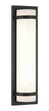 Matteo Lighting S15824MB - Brampton Matte Black Wall Sconce