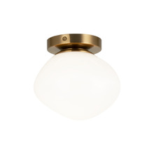 Matteo Lighting WX63601AGOP - Melotte Aged Gold Brass Wall Sconce / Ceiling Mount
