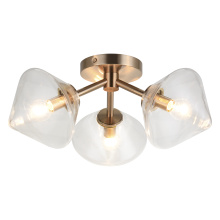 Matteo Lighting X81743AGCL - Novo Aged Gold Brass Ceiling Mount