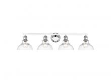 Golden Canada 0305-BA4 CH-CLR - Carver 4-Light Vanity Light in Chrome with Clear Glass