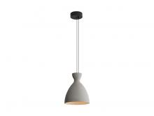 Golden Canada 2173-10 GCT - Aethera 10" LED Pendant in Grey Cement