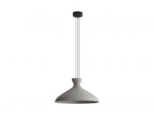 Golden Canada 2173-22 GCT - Aethera 22" LED Pendant in Grey Cement