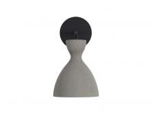 Golden Canada 2173-OWL GCT - Aethera LED 7" Wall Sconce - Outdoor in Grey Cement