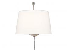 Golden Canada 3694-A1W PW-MWS - Ryleigh 1-Light Swing Arm in Pewter with Modern White