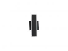 Golden Canada 4072-OWL12 SNB - Obsidian LED 12" Wall Sconce - Outdoor in Sand Black