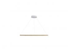 Golden Canada 5460-35 DW - Veritas 35" LED Ring Chandelier in Driftwood