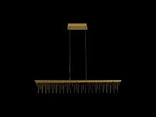 Golden Canada 5461-LP48 SSG - Lucerna 48" LED Linear Pendant in Stainless Steel Gold