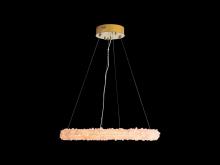 Golden Canada 6884-22 CR - Corallo 22" LED Chandelier in Coral