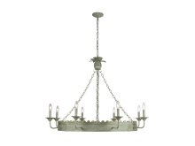Golden Canada 0838-8 VS - Finley 8-Light Chandelier in Vintage Sage
