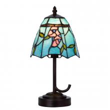 CAL Lighting BO-3117AC - 40W Metal/Resin Tiffany Accent Lamp with Inline Switch