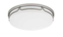  LA-702 - integrated LED 25W, 2000 Lumen, 80 CRI, Dimmable Ceiling Flush Mount With Acrylic Diffuser