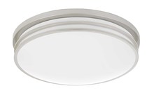  LA-708 - integrated LED 25W, 2000 Lumen, 80 CRI, Dimmable Ceiling Flush Mount With Acrylic Diffuser