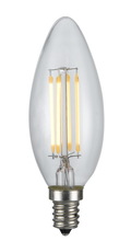  LB-LED4W22K-E12 - Led Edison Bulb, 4W, 22K, E12 Socket Base