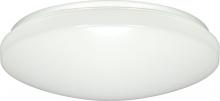 Nuvo 62/728 - 14" Flush Mounted LED Light Fixture - White Finish; With Occupancy Sensor;120-277 volts
