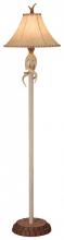 Vaxcel International FL33075NS - Lodge Antler Floor Lamp Noachian Stone