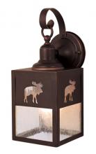  OW24963BBZ - Yellowstone 5.25-in Moose Outdoor Wall Light Burnished Bronze
