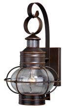  T0249 - Chatham Motion Sensor Dusk to Dawn Outdoor Wall Light Burnished Bronze
