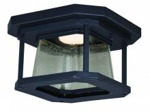  T0313 - Freeport 10-in LED Outdoor Flush Mount Ceiling Light Textured Black